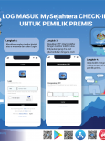 Log Masuk MySejahtera Check-in Untuk Pemilik Premis